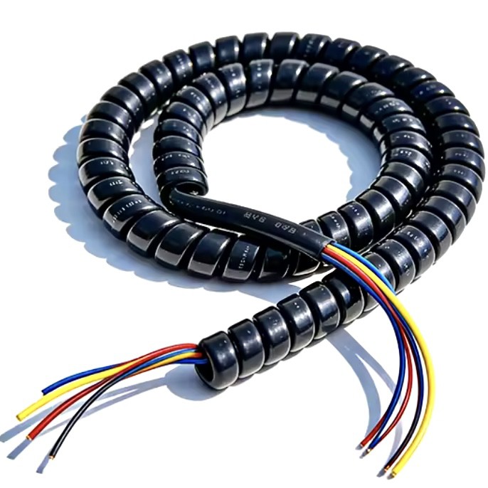 Cable Enrollado Industrial ukaxa mä juk’a pachanakwa lurasi