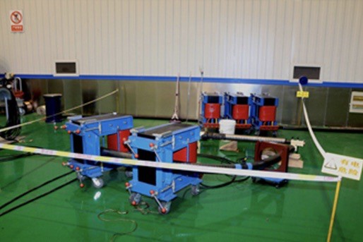 Cable circulation heating test system Cable circulation heating test system