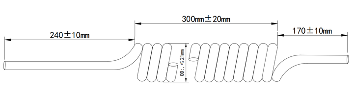 Customized Coiled Cable Customized Coiled Cable