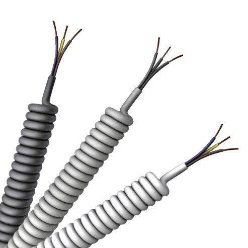 Industrial Coiled Cable Industrial Coiled Cable