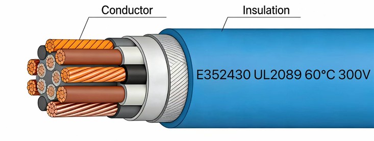 UL2089 Led Light Power Cable UL2089 Led Light Power Cable